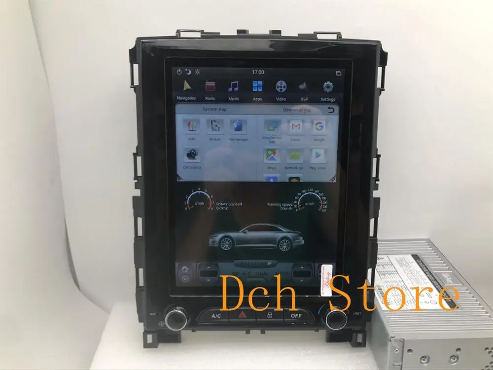 10 4 дюймовый вертикальный экран Tesla стиль Android 9 0 автомобильный DVD GPS навигация