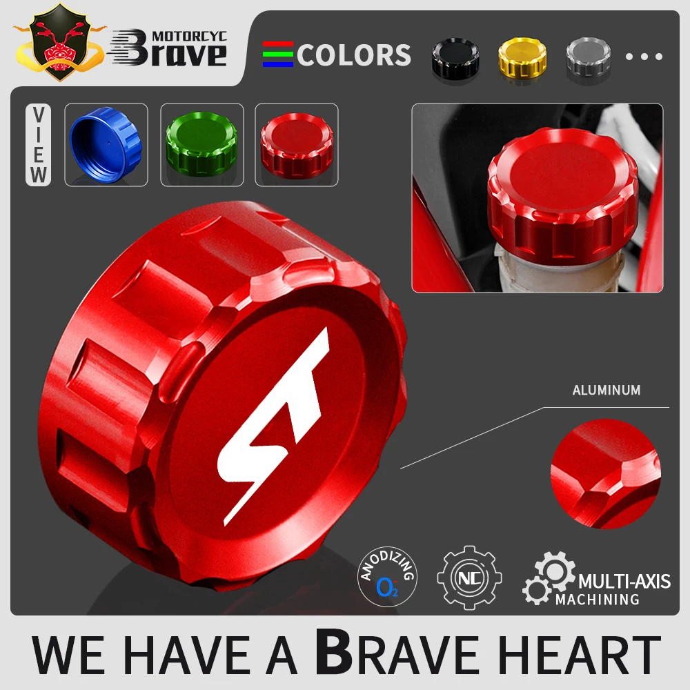 Задний тормозной цилиндр ST 1100 CNC для жидкости мастер Крышка Резервуара