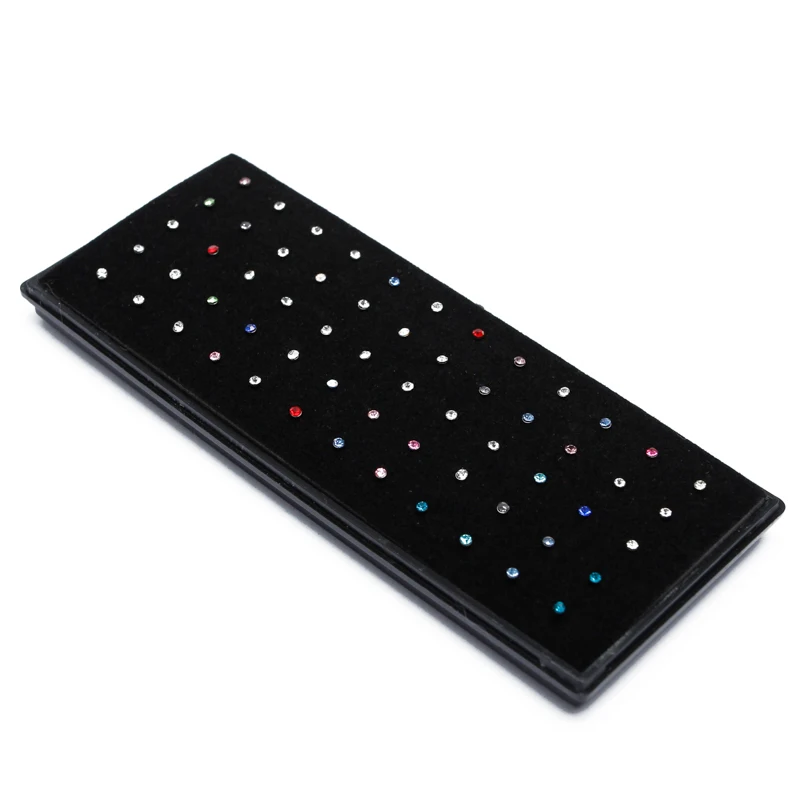 Набор колец для носа с кристаллами Женский ювелирное изделие из Нержавеющей