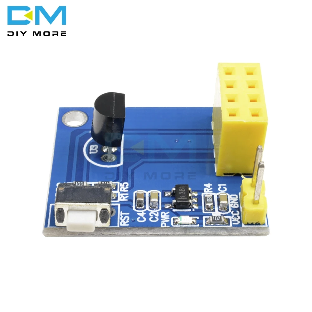 ESP8266 ESP-01 DS18B20 модуль адаптера датчика температуры и влажности Wifi NodeMCU для Arduino Smart