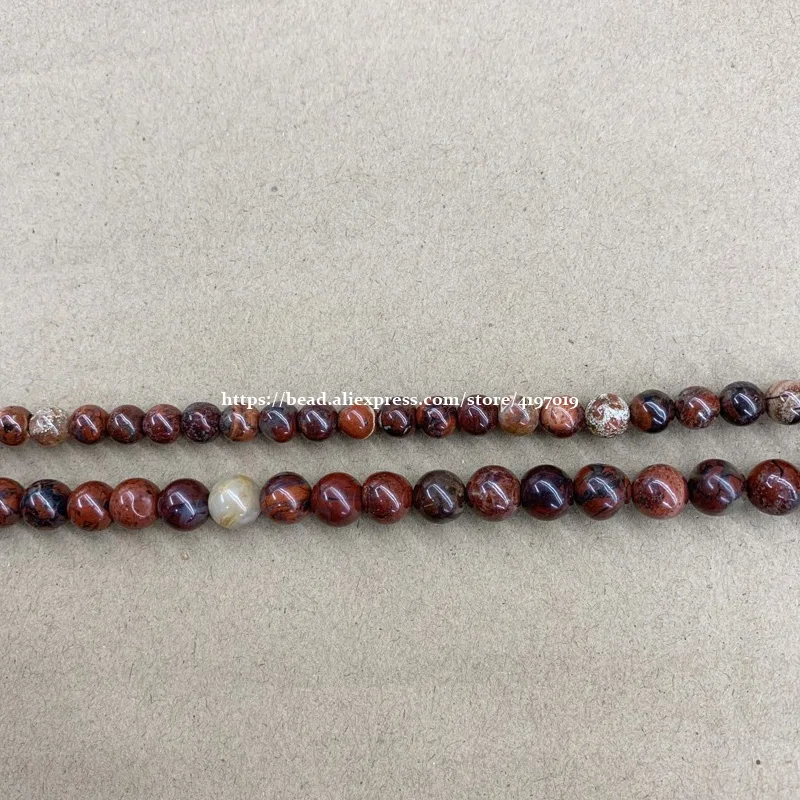 Бесплатная доставка бусины из натурального камня в Африканском и красном цвете