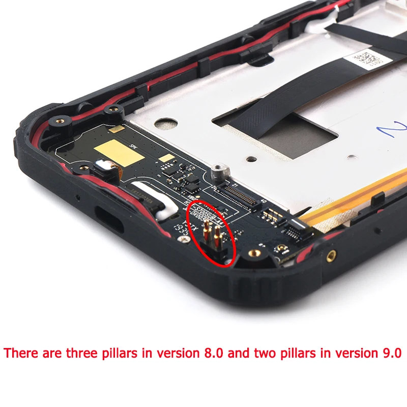 Ocolor для Blackview BV9600 ЖК-дисплей+ сенсорный экран+ рамка+ пленка+ кнопка с датчиком отпечатков пальцев+ инструменты для Blackview BV9600 Pro 9,0