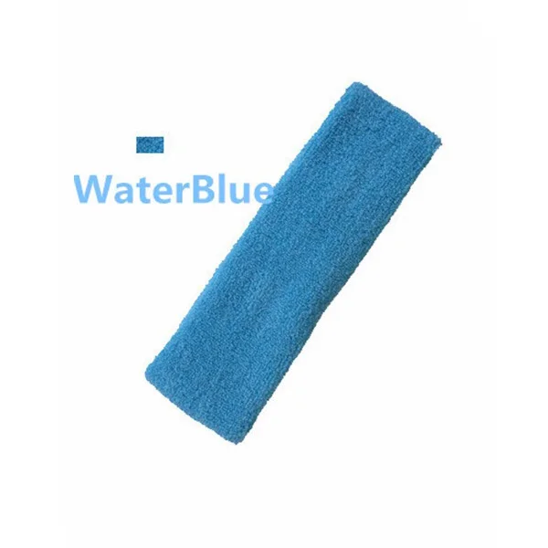 

1PC Sports Quality Cotton Sweatband Unisex Sweat Headband Runnning Basketball Yoga Hair Band Elastic Head Band Sport Safety
