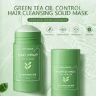 Маска для детокса с зеленым чаем, глубокое очищение, контроль жирности, очищение пор, глина, зеленая маска-палочка, глубокое Отбеливание Очищающая грязь