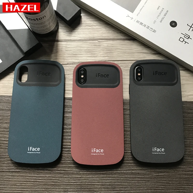 Чехол iFace PC для iphone 11 pro XS Max 6 S 7 8 Plus X XR Матовый Жесткий чехол с защитой от падения |