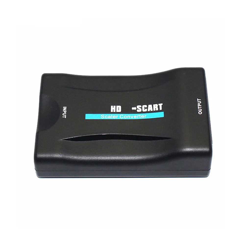 Переходник HDMI совместимый с SCART композитный адаптер для аудио и видео выхода Scart
