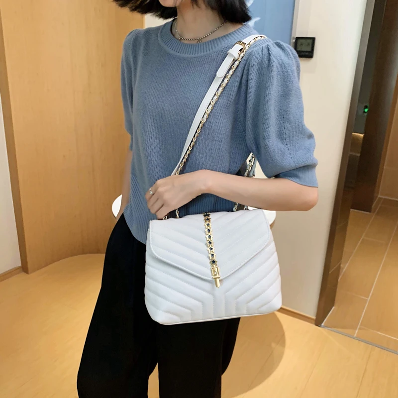 2020 модная романтичная женская сумка через плечо плиссированная сумка-мессенджер