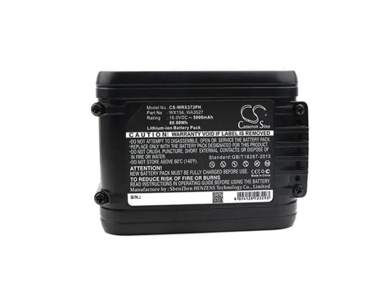 Аккумулятор cameron sino 5000 мАч для дрели WORX 20В MAX WA3527 WX152 WX152.1 WX152.2 WX152.3 WX156 WX156.1