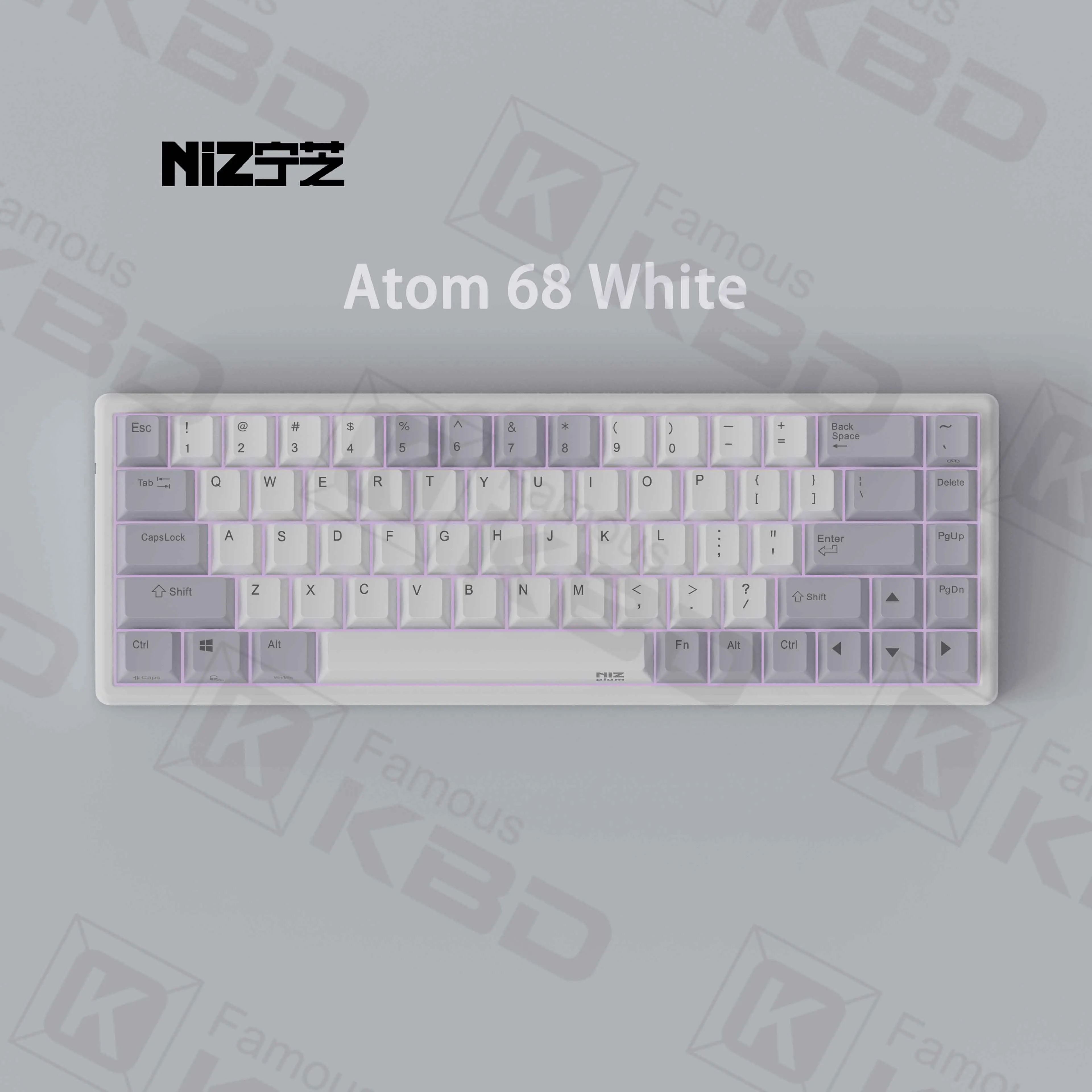 

Niz keyboard New atom68 capacitive Bluetooth dual mode full key programmable and RGB