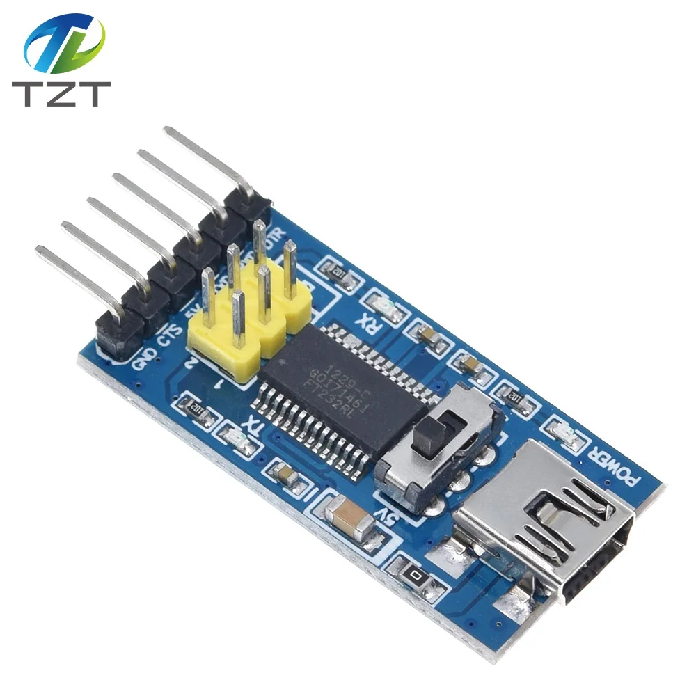 Базовая плата для arduino FTDI FT232RL USB в TTL последовательный IC адаптер конвертер модуль 3