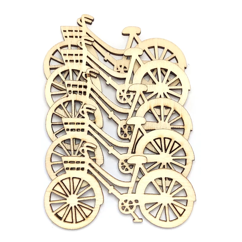 10 шт. деревянные ремесла для украшения дома 34 х60 мм | Дом и сад