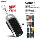 CARDIN гаражный пульт дистанционного управления 433 МГц Открыватель непрерывного кода совместимый TRQ S449  TXQ S449  TRQ S486  TXQ S486  S437 TX  XRADO