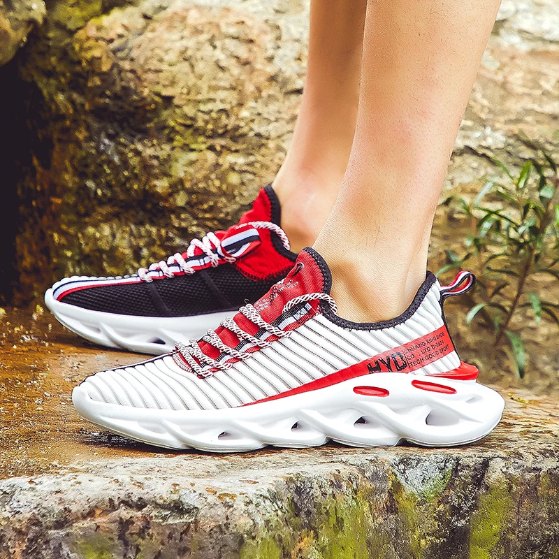Кроссовки мужские летние дышащие сетчатые легкие повседневные 2020 | Обувь