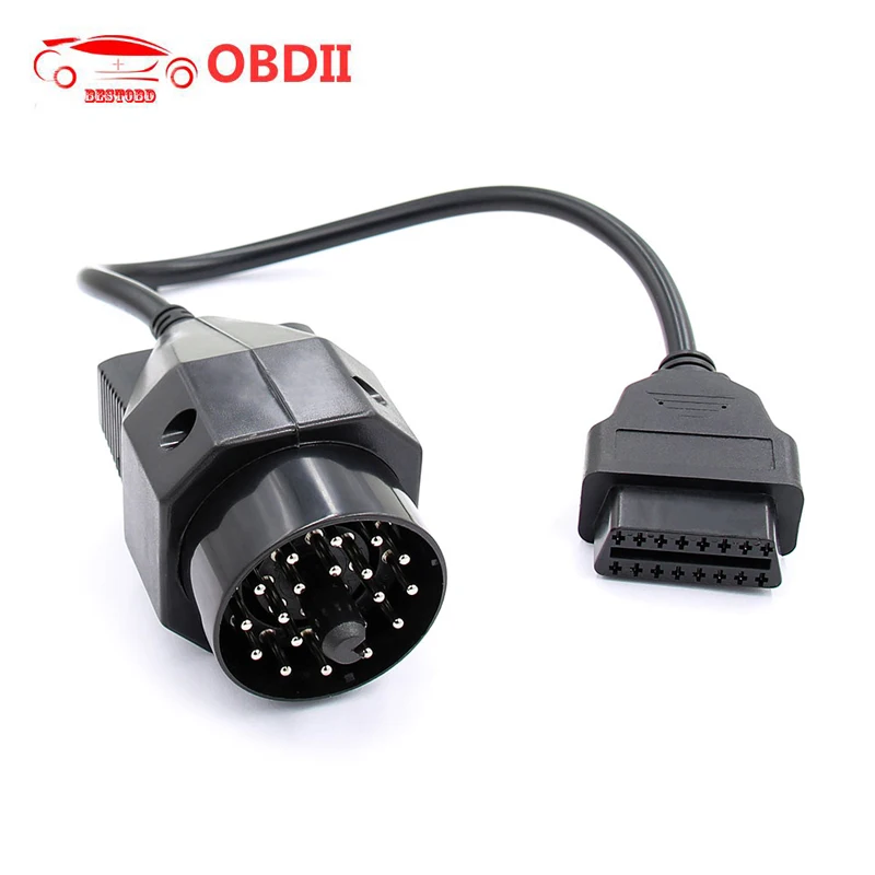 Для BMW 20 Pin OBD2 кабель адаптер до 16 контактный соединительный для старых