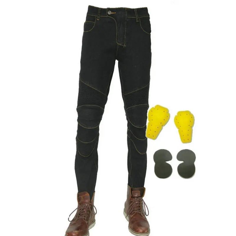 Мотоциклетные штаны Volero классические прямые свободные велосипедные джинсы