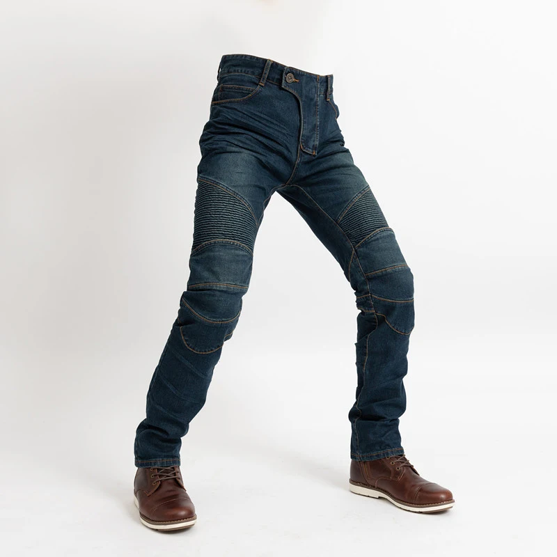 Новинка 2019 классические мотоциклетные брюки мужские защитное снаряжение