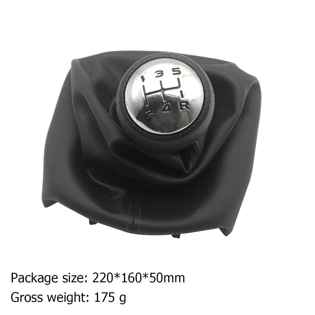 

5 Speed Gear Shift Knob Shifter Replacement for Peugeot 307 207 406 Almost Original Stick Gaiter Boot Cover for Citroen C3 C4 C5