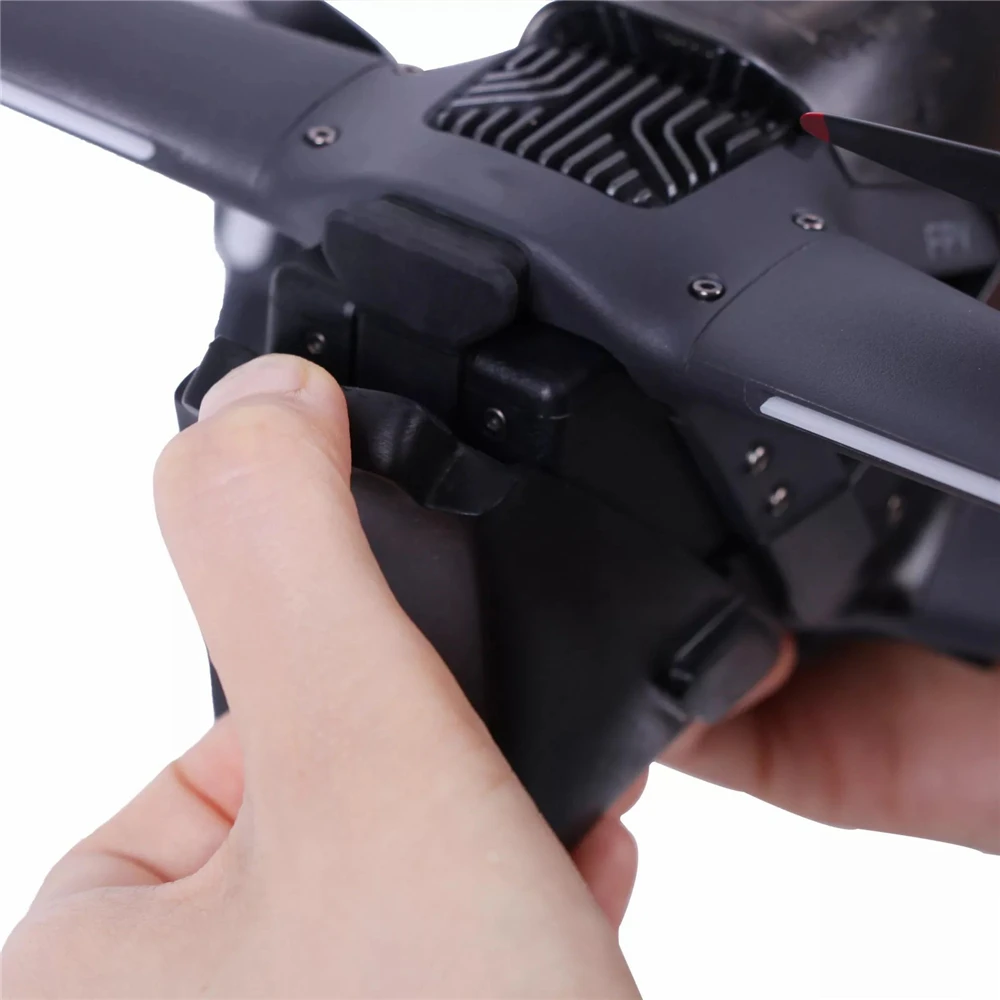 2-In-1 For DJI FPV Drone Silicone Battery Protector Cover Height Extender Landing Gear For DJI FPV Drone Combo Drone Accessories