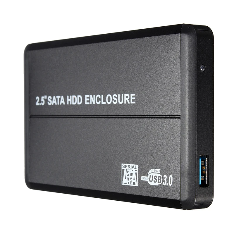 USB 3 0 SATA 2 5 "жесткий диск HDD внешний корпус Чехол Коробка для ноутбука ПК черный |