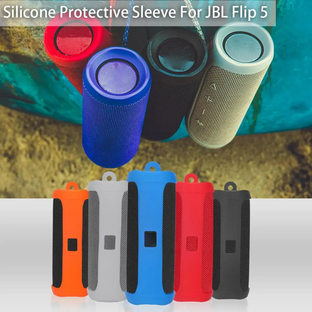 Силиконовый чехол для JBL FLIP 5 переносной путешествий с Bluetooth динамиком|Аксессуары