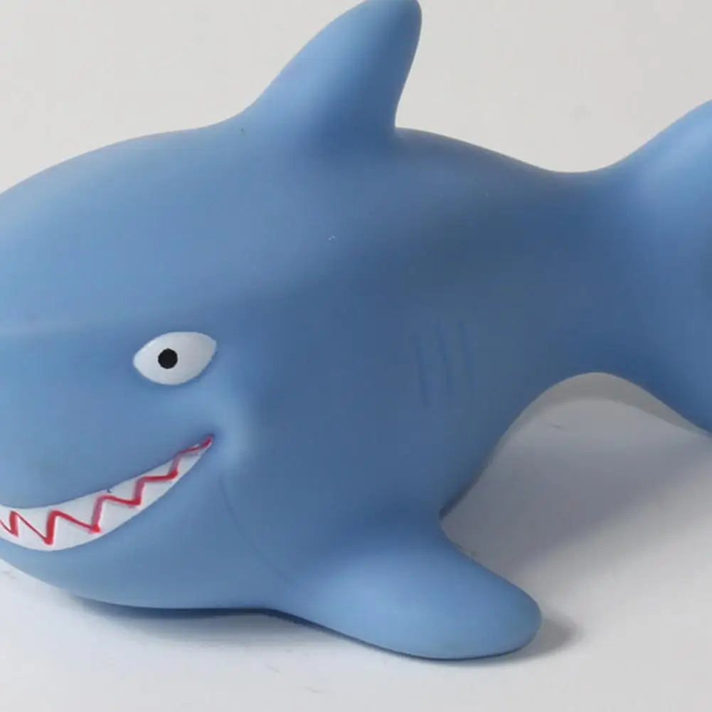 Shark Bath Toys Baby Kids Led Lighting Up Water Floating Toy Glowing Beach Toys for Children Luminous Swim PVC Cartoon Toys