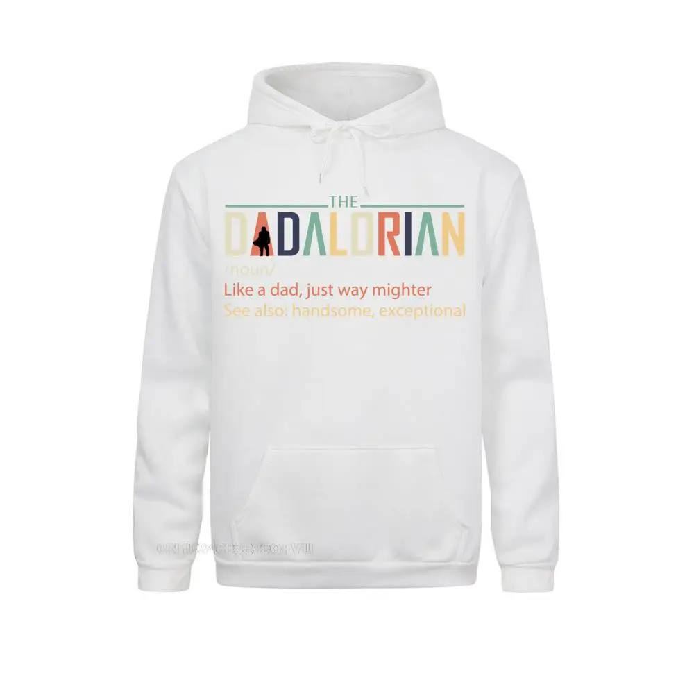 Funny Premium Cotton The Dadalorian Like Dad Best Dad In The Galaxy Funny Men Hoodie Unisex Women Men Sweapullover Hoodie images - 6