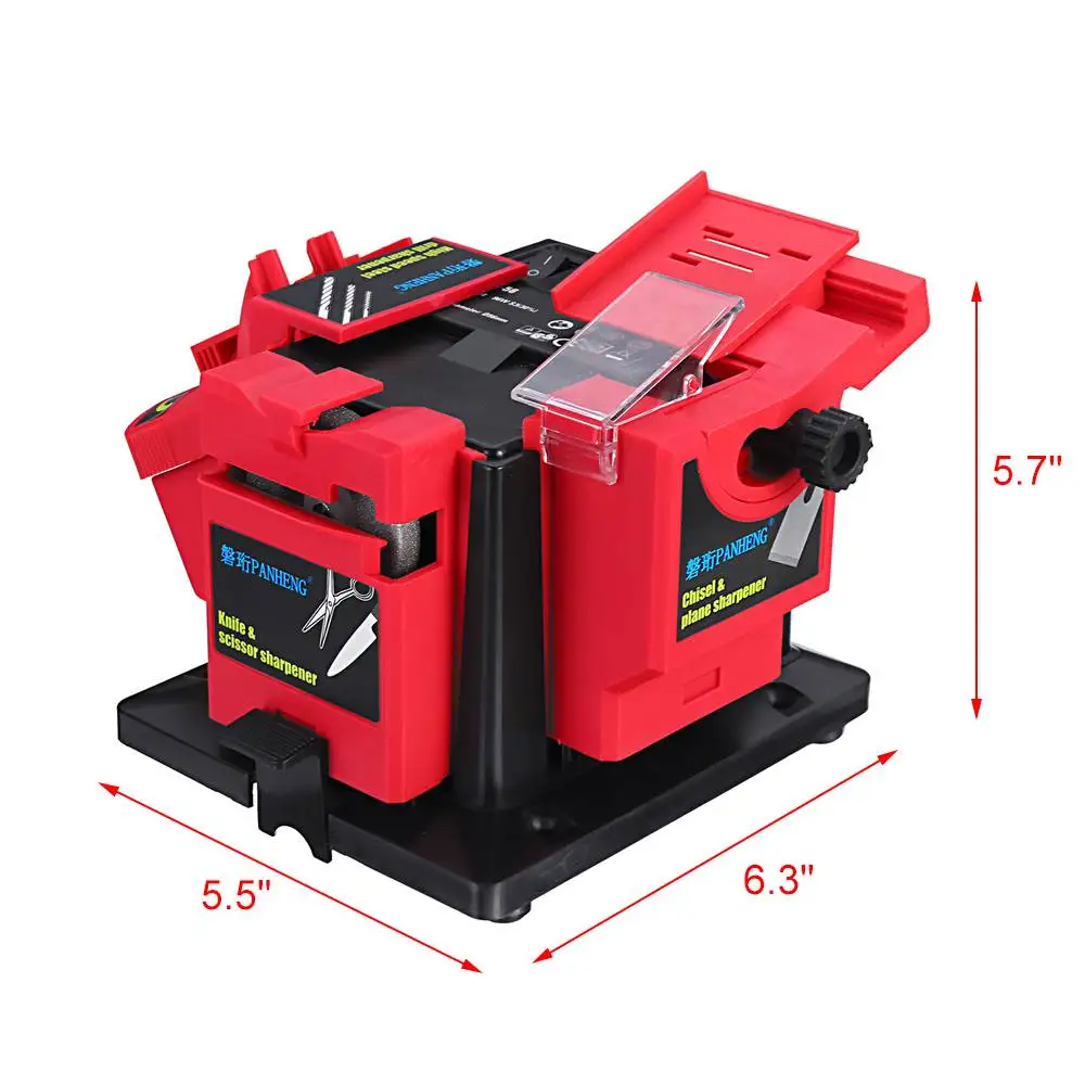 

3in1 Multifunction Electric Knife Sharpener Drill Sharpening Machine Knife Scissor Sharpener Power Household Grinding Tools