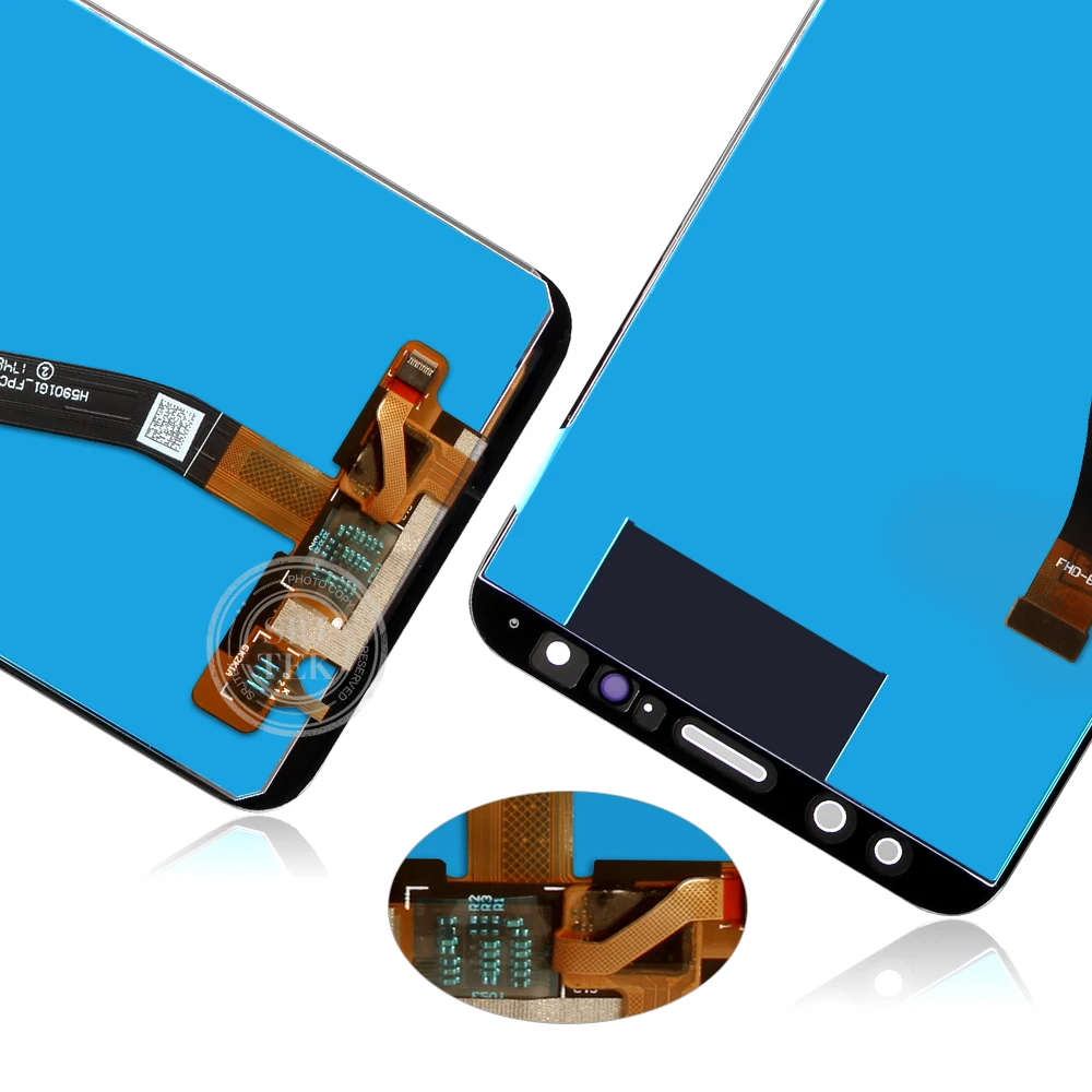 100% Оригинальный ЖК дисплей для Huawei G10 RNE AL00 / Plus Mate 10 Lite сенсорный экран дигитайзер
