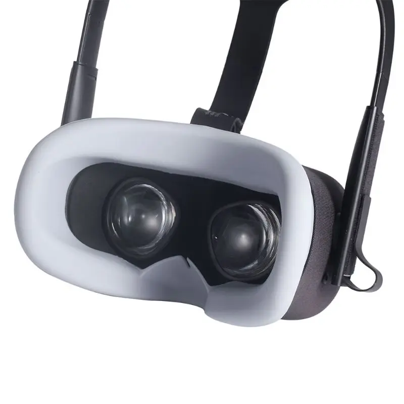 OOTDTY 1 шт. мягкий анти пот силиконовый чехол маска для глаз Oculus Quest VR очки
