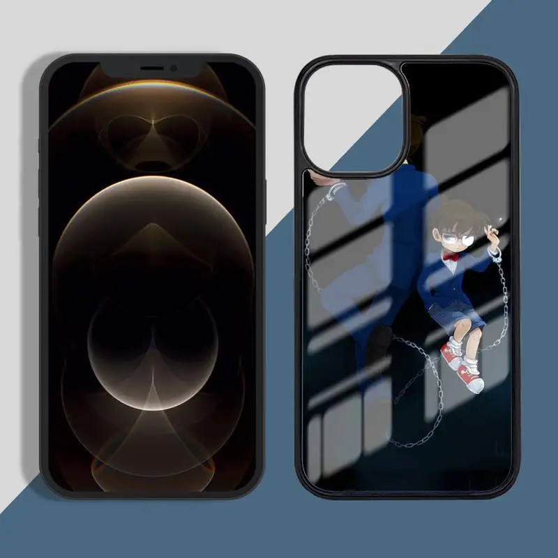

Detetive conan jimmy kudo anime Phone Case PC for iPhone 11 12 pro XS MAX 8 7 6 6S Plus X 5S SE 2020 XR