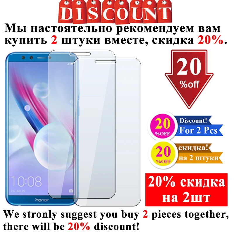 Защитное стекло на Honor 9 Lite для Huawei Honer 10 закаленное Xonor lite защитная пленка экрана