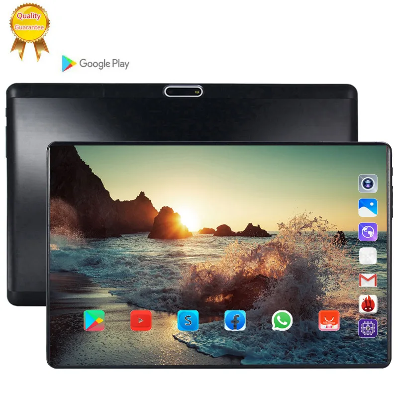 2020 128G глобальная версия Bluetooth Wi Fi Android 9 0 10 1 дюймов планшет четыре ядра 6 ГБ ram 128 rom
