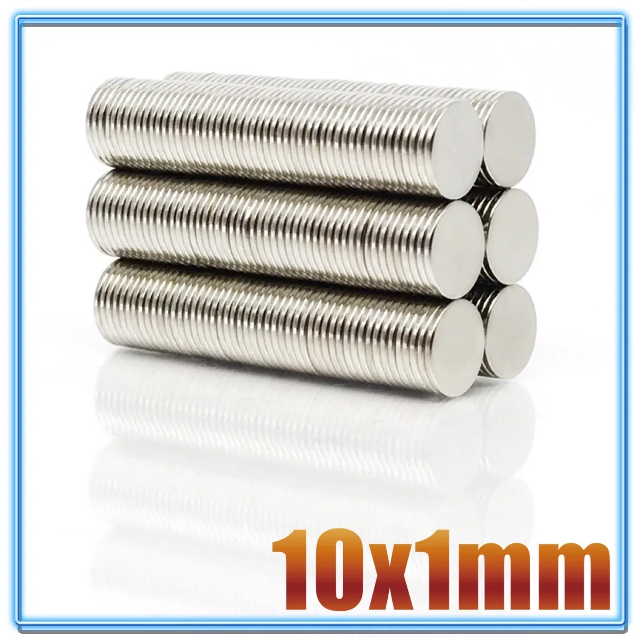 Неодимовый магнит 10x1 10 мм x 1 20/50/100/200/500 шт. | Строительство и ремонт