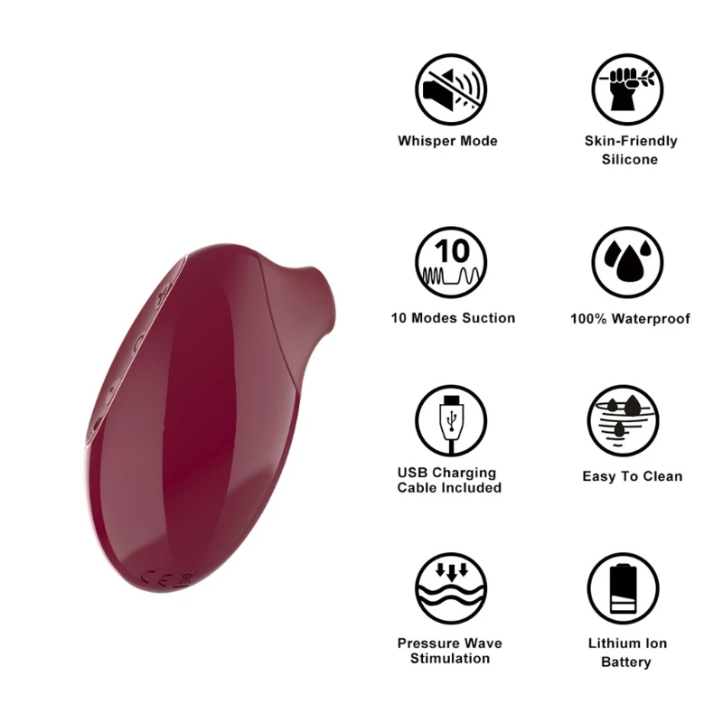 Женский присоска 573C с USB-зарядкой для клитора стимулятор сосков мастурбатор |