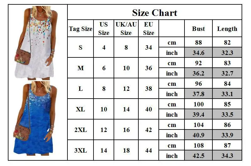 

New Summer Women's 2021 Summer Sleeveless Skirt Women's Printed Dress Loose Sling Beachwear Cotton Beach Dress 7 Colors Availabl