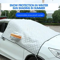 multifunction winter car windshield snow cover car sun block shade frost protection protection anti icing front windscreen cover