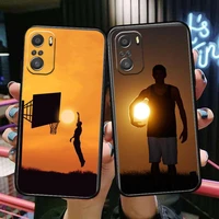 basketball enthusiast for xiaomi redmi note 10s 10 9t 9s 9 8t 8 7s 7 6 5a 5 pro max soft black phone case
