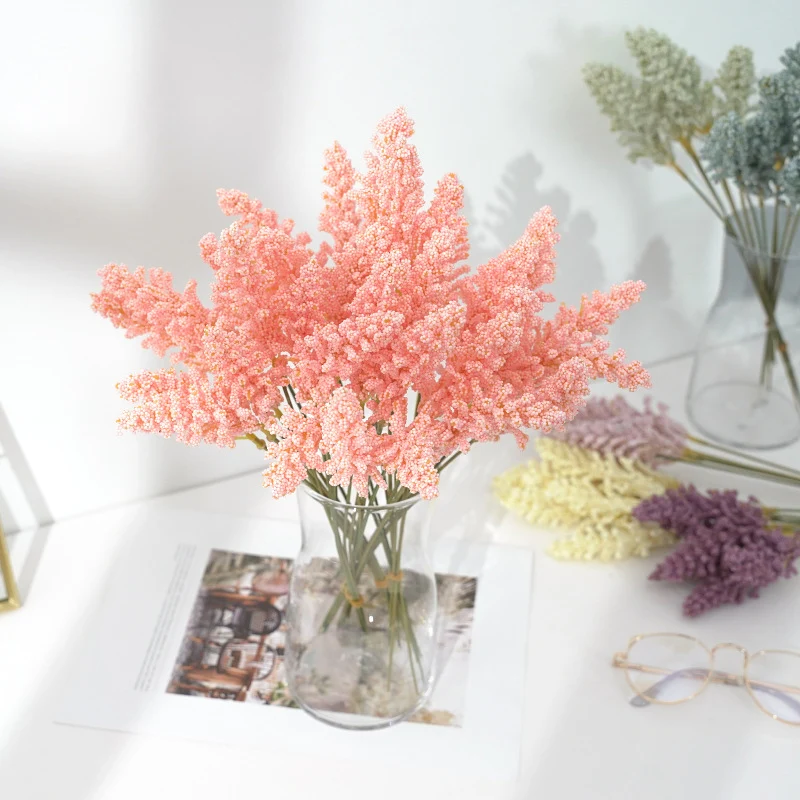 6 шт ушей сыворотки домашние цветы Свадебные украшения растения ручной работы