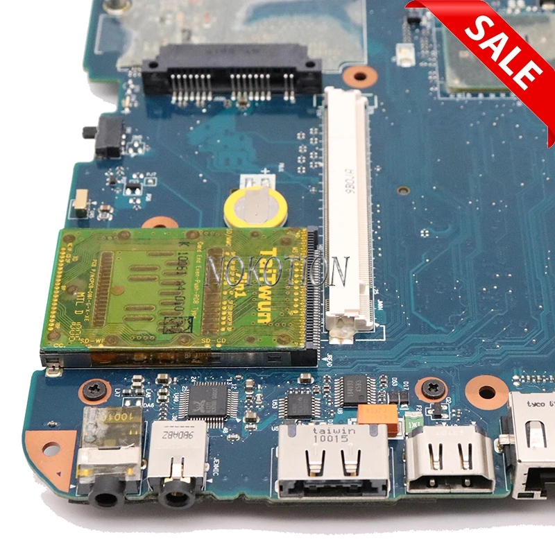 NOKOTION NSKAA LA-5361P K000093520 для Toshiba Satellite A500 L500 материнская плата ноутбука HM55 DDR3 с