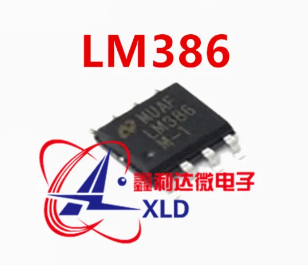 

Mxy 20 шт. LM386M-1 SOP8 LM386M SOP LM386 SOP-8 MD, новый и оригинальный низковольтный аудио усилитель мощности