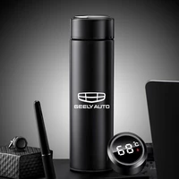 for geely 500ml intelligent thermos coffee cup temperature display stainless steel vacuum water cup