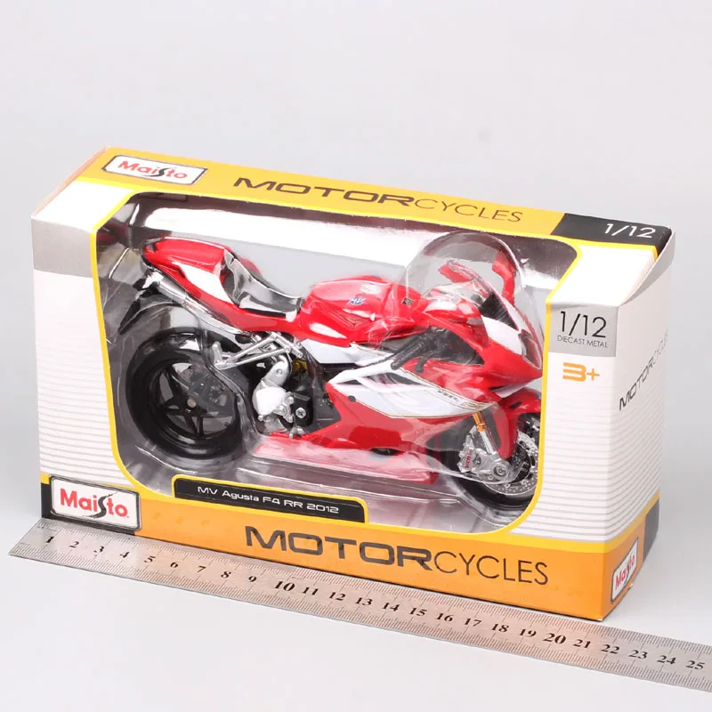 1/12 Масштаб Мини maisto MV Agusta F3 F4 серия Оро мото rcycle Diecasts& игрушечные транспортные средства GP гоночный спортивный велосипед мото миниатюрный для детей