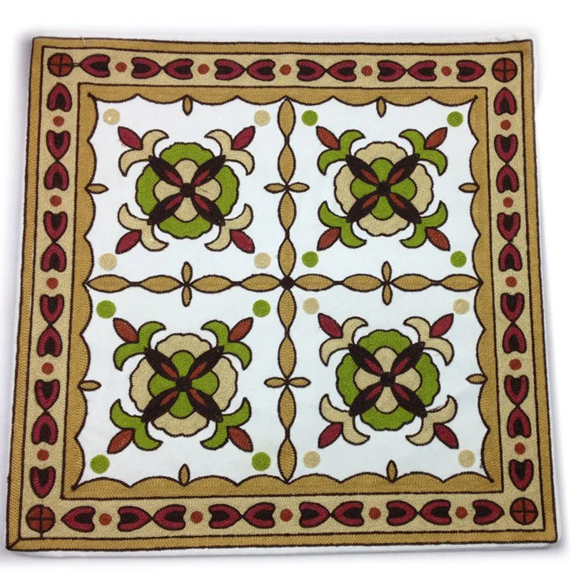 Наволочка из 100% хлопка с вышивкой для украшения дома наволочка подушки в