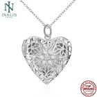 INALIS, простой кулон в форме сердца для женщин, романтические женские медные кулоны, праздничный подарок на день рождения, сделай сам, модные ювелирные изделия