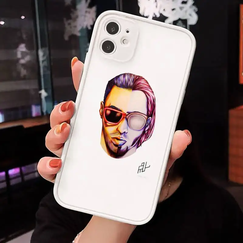 

PNL Rapper Phone Case Matte Transparent for iPhone 7 8 11 12 s mini pro X XS XR MAX Plus cover funda