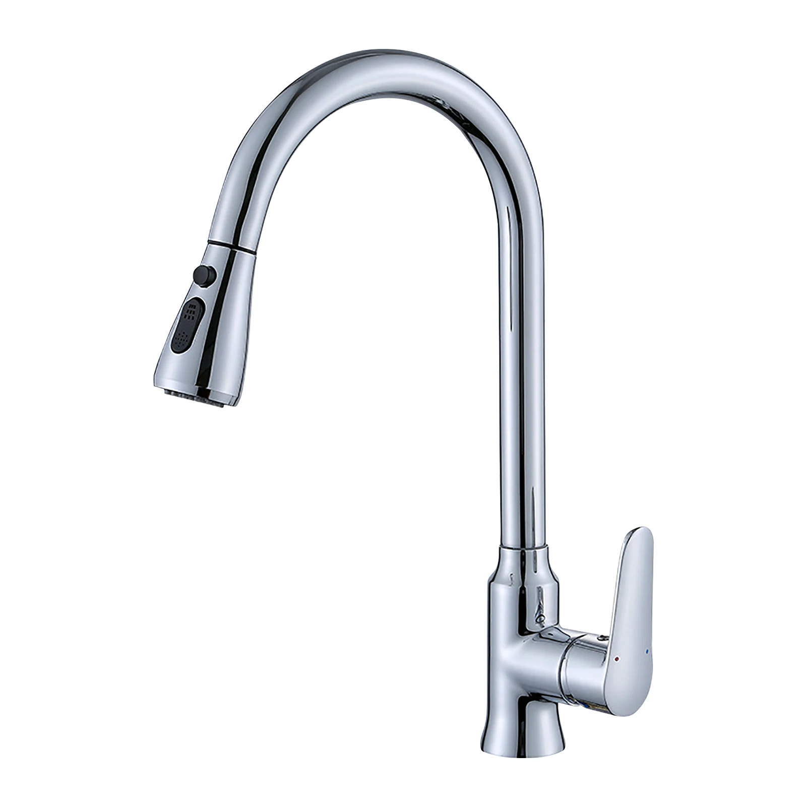 

Durable Extendible Kitchen Facuet Universal Jet Types Sink SwivellingTap Aerator Dish With High Arch Home Brass Single Lever