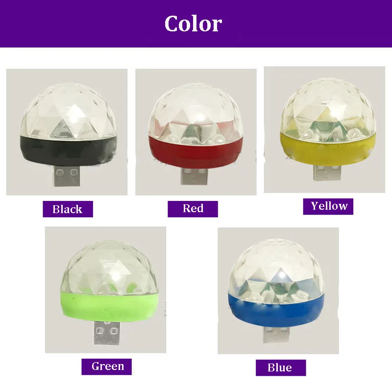 Автомобильный светодиодный светильник декоративный мини-светильник для салона