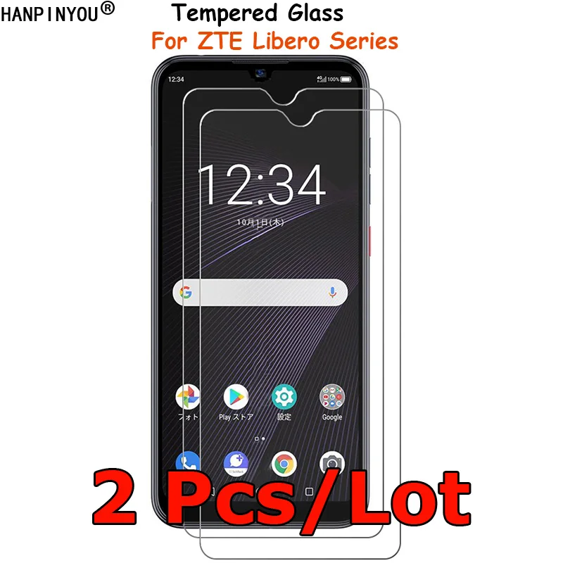 2 шт./лот для ZTE Libero 3 Libero3 5G II защита экрана из закаленного стекла Взрывозащищенная
