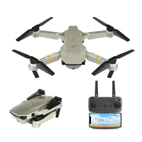 e58 quadrotor foldable drone portable drone kit 10801080p 4k hd aerial photography rc drone quadcopter random light color