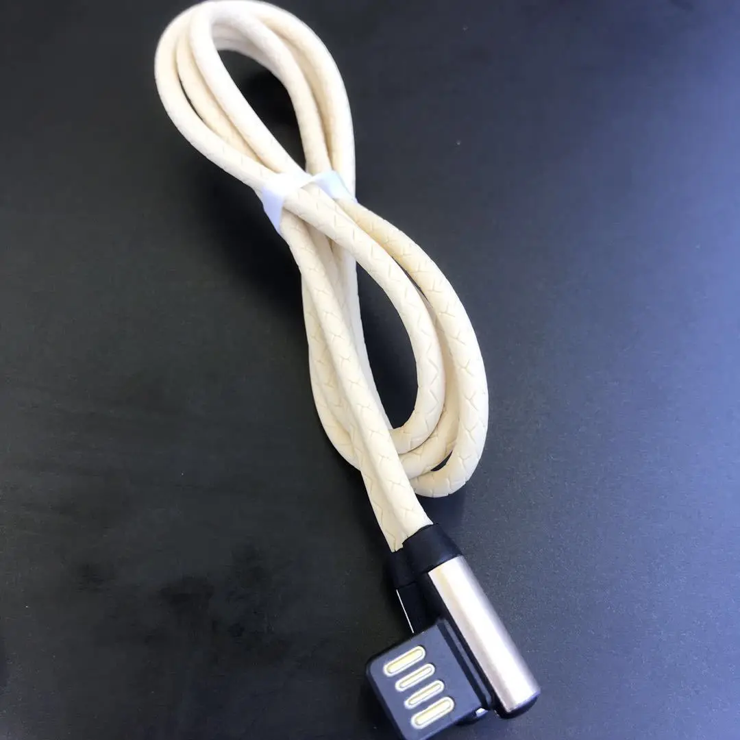 For Micro usb cable 90 usb-кабель usb c Micro usb type C кабель для быстрой зарядки L-Line Micro usb type-C USB зарядное устройство для iphone X xiaomi - Цвет: For Micro usb cable